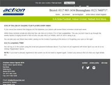 Tablet Screenshot of actionsportuk.spawtz.com